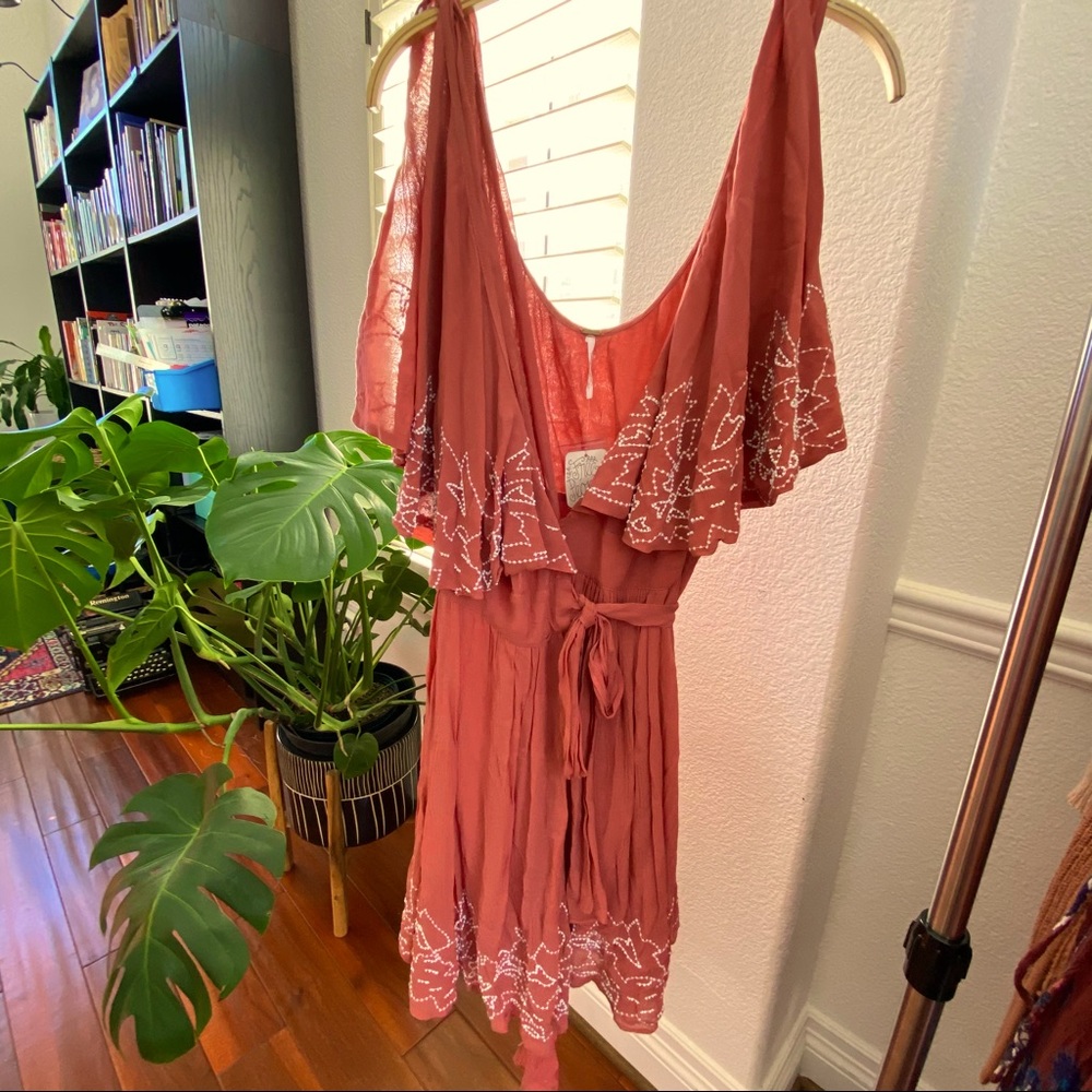 Free People wrap dress